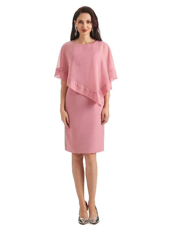 Women's Clothing for Every Occasion Casual A-Line Chiffon Short Sleeves Short Mother of The Bride Dresses Women's Clothing for Every Occasion Casual A-Line Chiffon Short Sleeves Short Mother of The Bride Dresses
