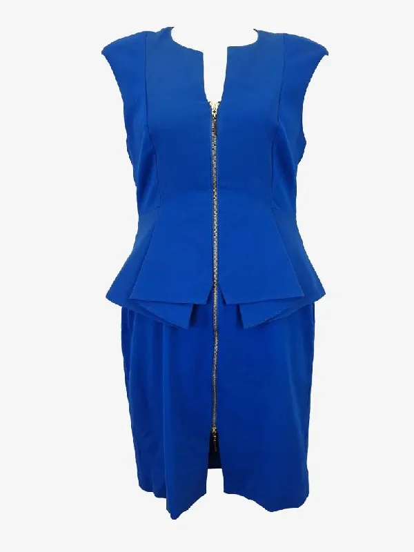 Everyday Women's Fashion Trends Ted Baker Full Length Front Zipper Dress Size 12