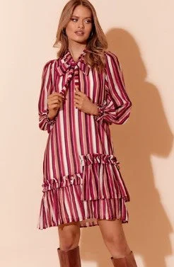 Women's Vacation Outfit Set Eden stripe dress