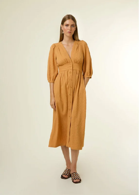 Women's Professional Apparel Aliya Dress (Mustard)