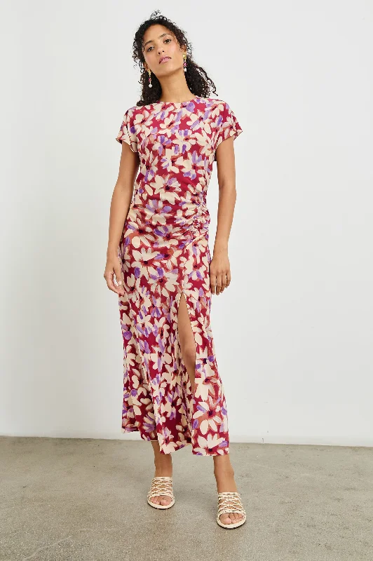 Workwear Fashion for Women SERENITY DRESS - AMARANTH