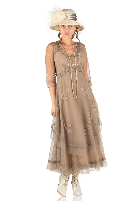 Shop Sale Items Mary Darling Dress in Sand by Nataya