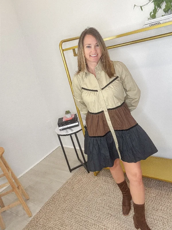 Comfortable Lounge Clothing Falling For You Fall Dress