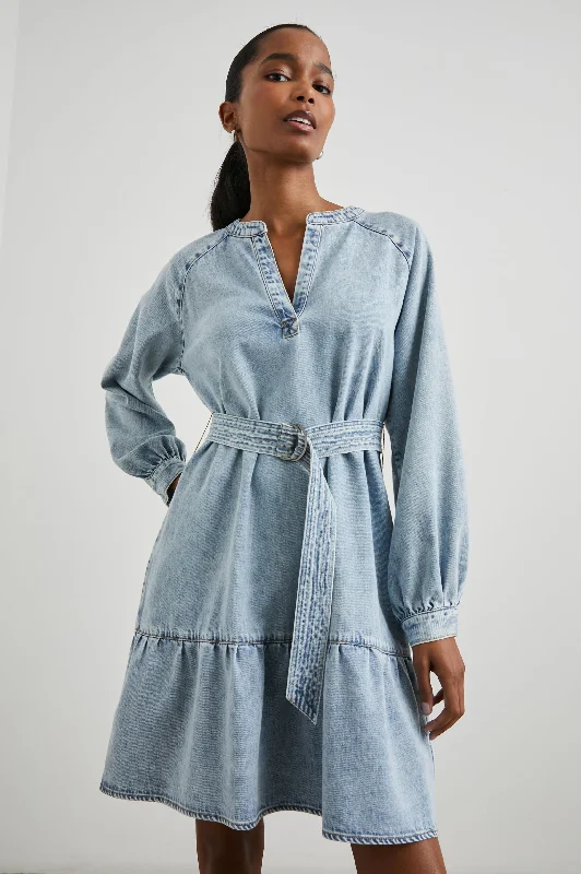 Luxury Comfort LILA DRESS - FADED INDIGO
