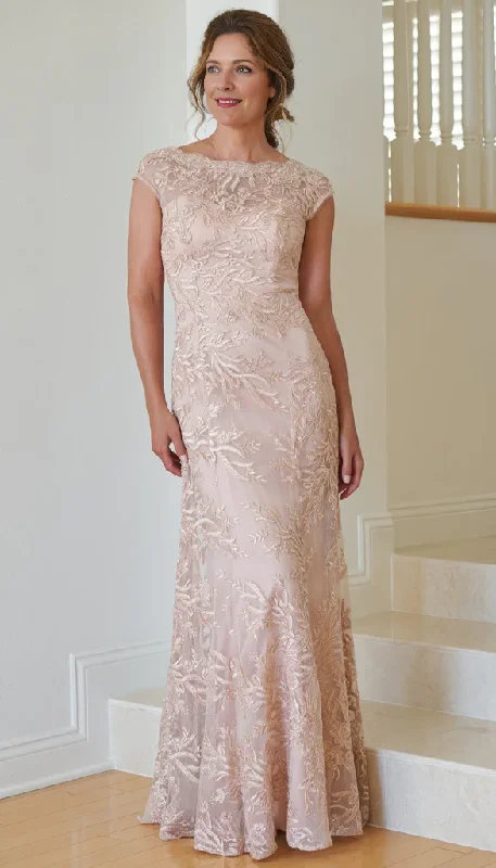 Women's Contemporary Apparel Mermaid Floor-length Formal Mother of the Bride Dresse With Appliques Women's Contemporary Apparel Mermaid Floor-length Formal Mother of the Bride Dresse With Appliques