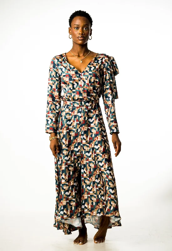 Casual Outfit For Women Matilde Cano Vidrio Tierra Dress