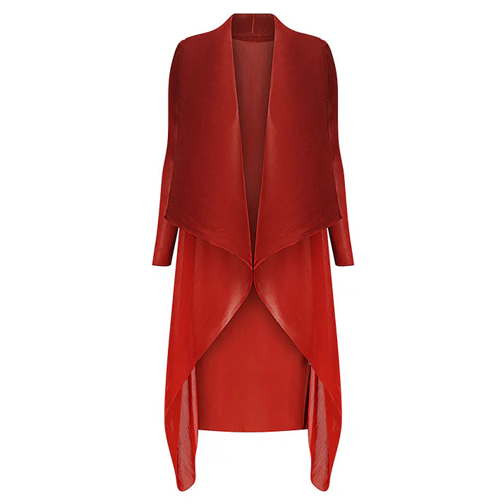 Save On Classic Elegant Styles Alquema Desert Ombre Estrella Dress & Collare Coat