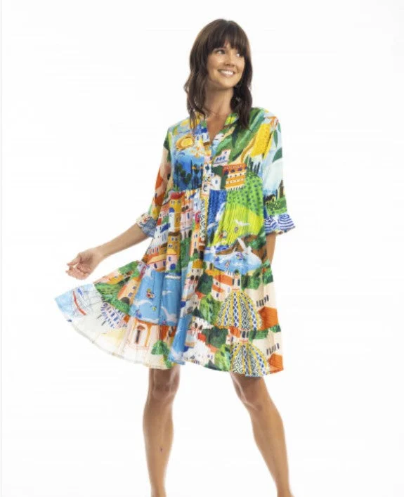 Women's Evening Clothes Kai dress frill