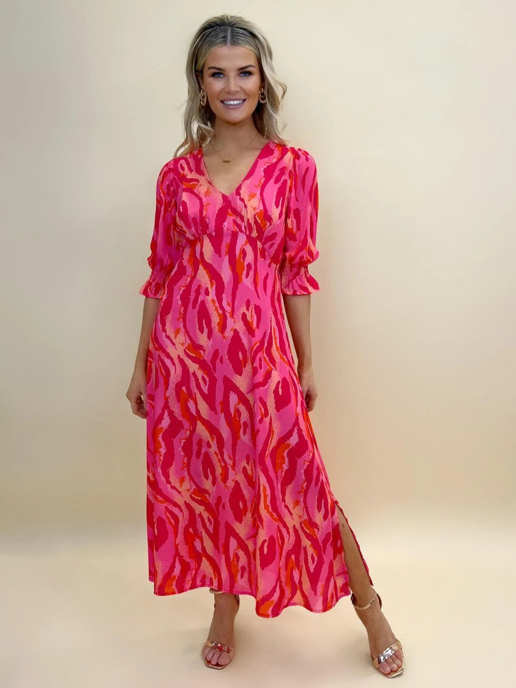 Contemporary Fashion Sale Streasa Dress (Pink)