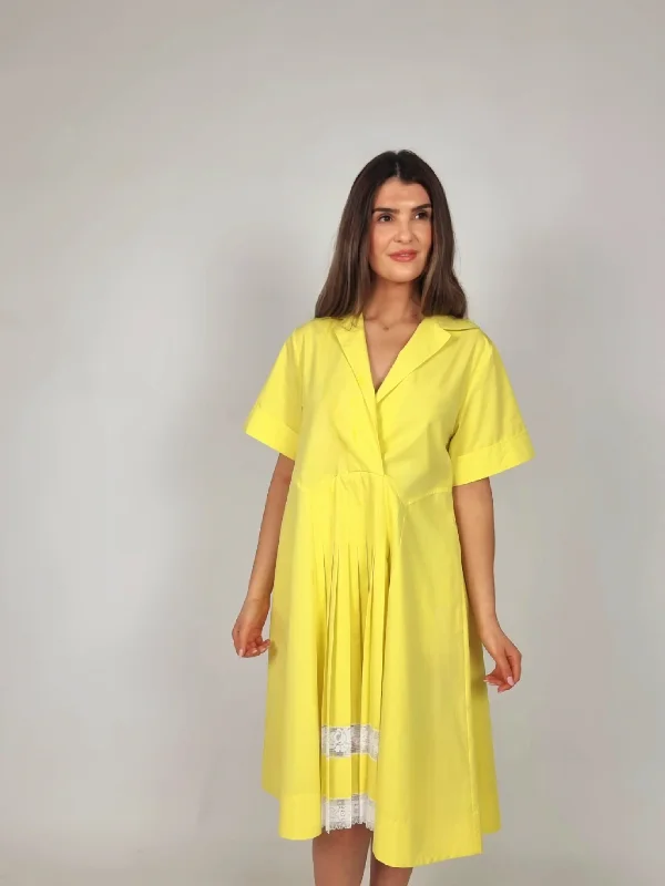 Contemporary Women's Clothing Beatrice B Yellow Dress