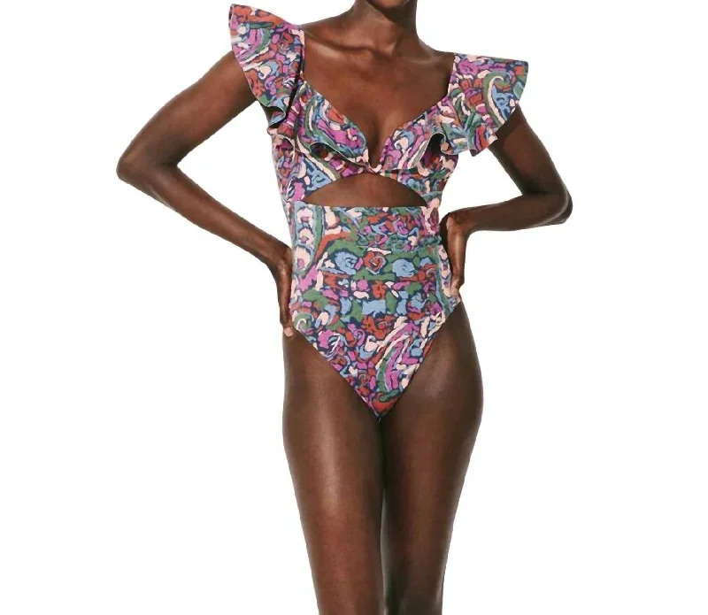 Timeless Women's Apparel Harlow One-Piece In Corazal Crzl