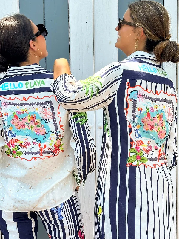 Chic Trend Collection Vilagallo Patchwork Shirt Style Dress