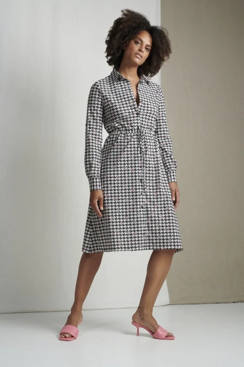 Women's Occasion Wear Apparel Jane Lushka Ecru Andrea Technical Jersey Dress