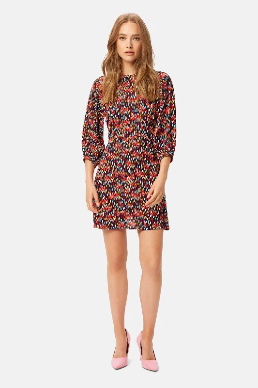 Catch Every Fashion Trend Traffic People Multi Navy Flick Clara Dress