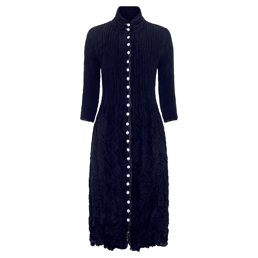 Graceful Fashion Alquema Nehru Dress/Coat - Ink