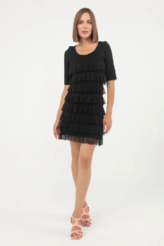 Vintage Inspired Fashion Sale Elbow Sleeve Cha Cha Dress
