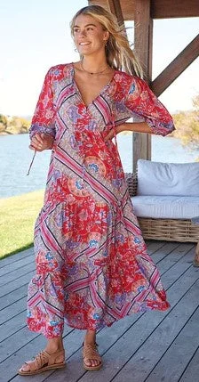 Everyday Fashion Rosalee Print Marianna  dress