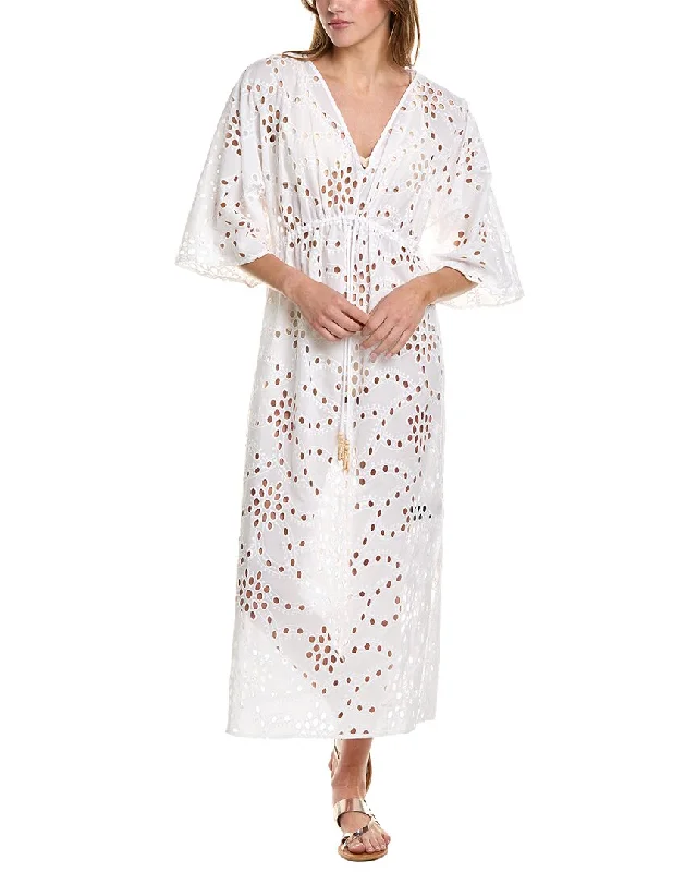 Charming Women's Clothes For Special Events Natori Eyelet Caftan