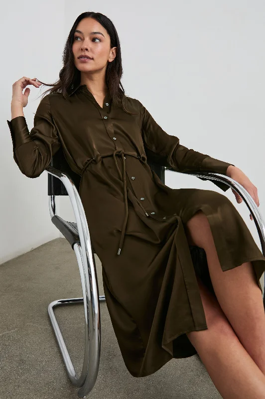 Artful Design ANINA DRESS - DARK MOSS