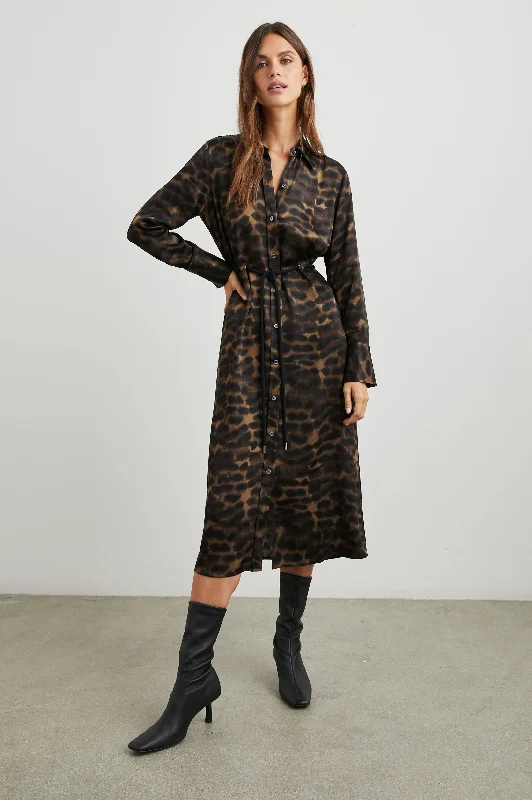 Style Upgrade ANINA DRESS - UMBER LEOPARD