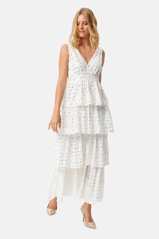 New Season Fashion Preview Traffic People White Havana Dress