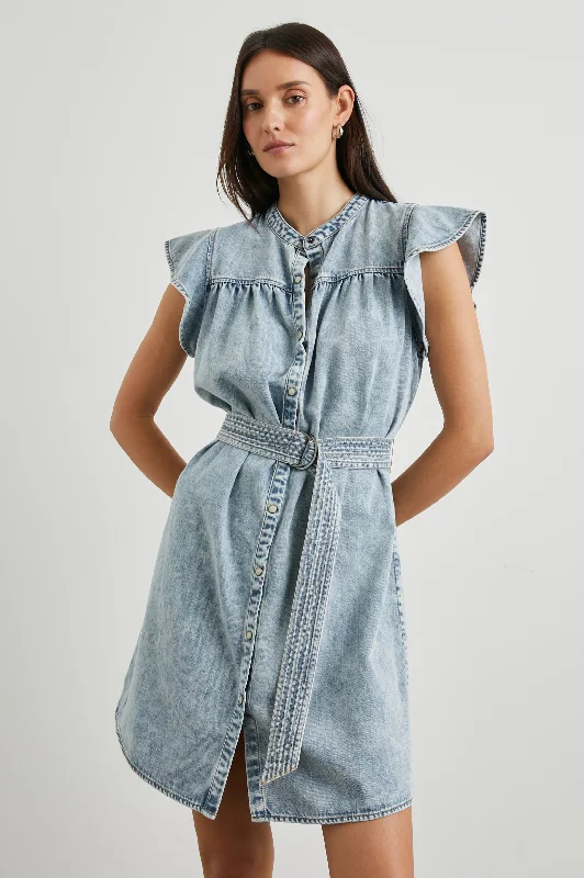 Wardrobe Update LETTA DRESS - FADED INDIGO