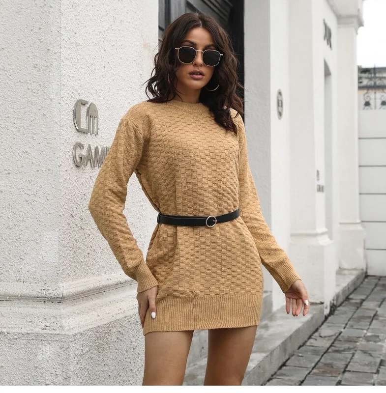 Sale Of The Week – Weekend Specials BerriesJam - Casual Full Sleeve Short Knitted Pencil Dress Sale Of The Week – Weekend Specials BerriesJam - Casual Full Sleeve Short Knitted Pencil Dress