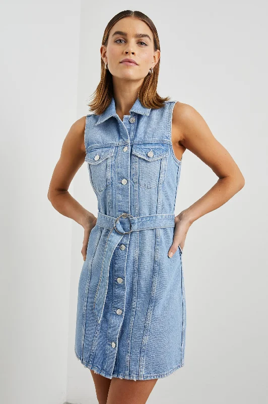 Versatile Outfits WILSHIRE DRESS - BLUE DREAM