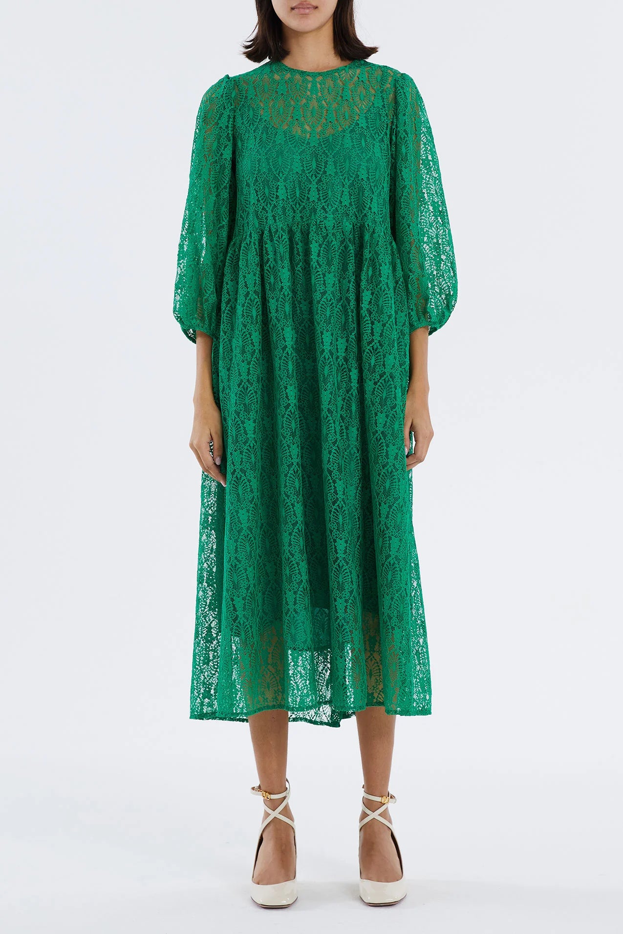 Shop Smart, Save More Before The Sale Ends Lollys Laundry Forest Green Marion Dress