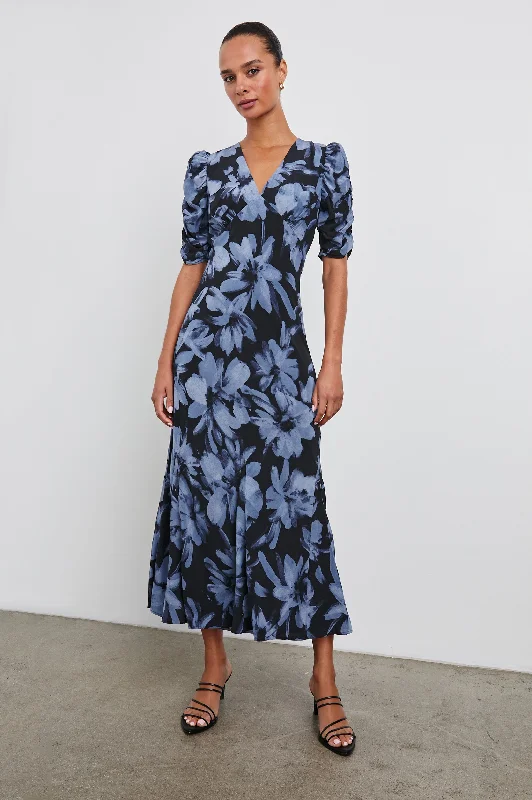 The Epitome Of Modern Women's Fashion ZARIAH DRESS - MIDNIGHT LILY