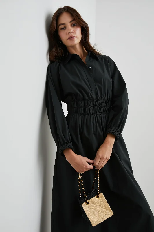 Casual Chic FRAYA DRESS - BLACK