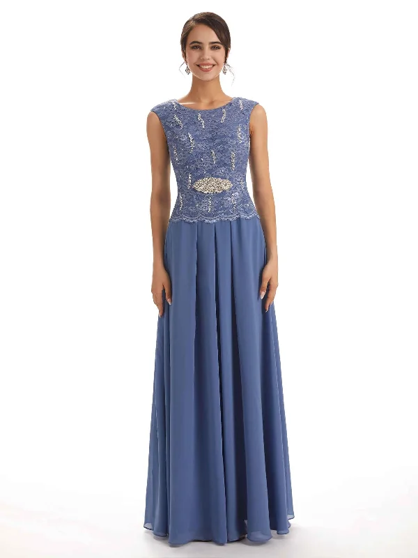 From Casual To Classy Chiffon Lace Beaded Bateau Elegant Mother of The Brides Dresses From Casual To Classy Chiffon Lace Beaded Bateau Elegant Mother of The Brides Dresses