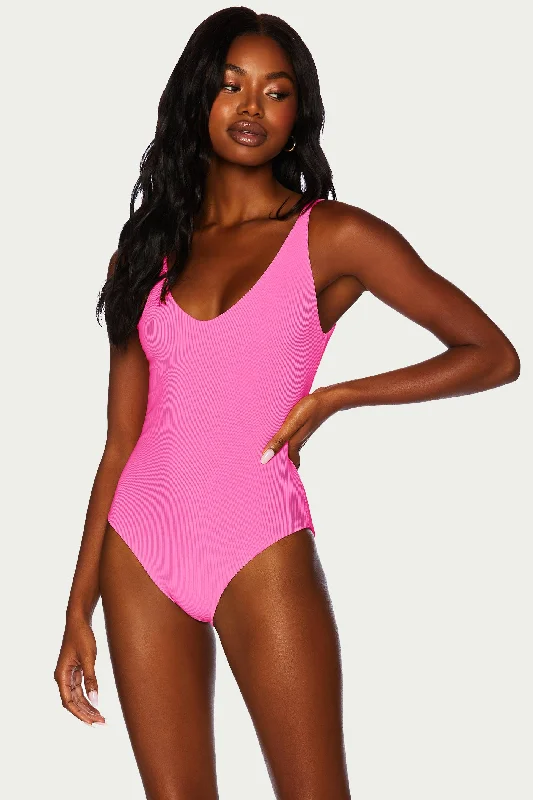 Stylish Women's Outerwear Apparel Reese One Piece Neon Pink
