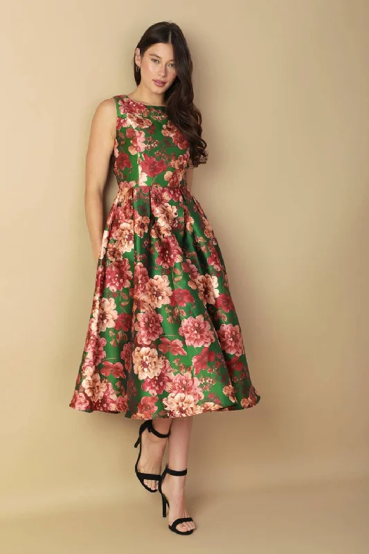 Stylish Fashion Clearance – Last Chance To Save THROUGH THE YEARS WOVEN MDI DRESS
