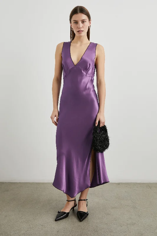 Runway Inspired Wear MONIQUE DRESS - AMETHYST