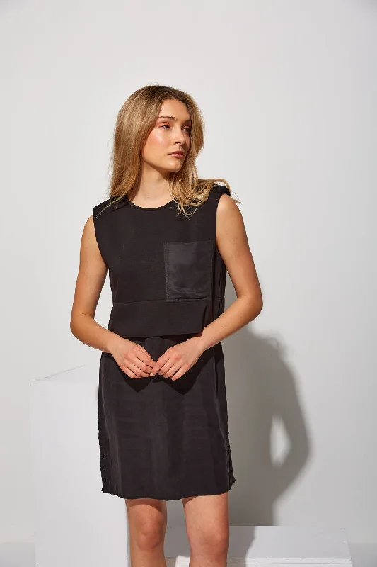 Women's Transitional Outfit Md'M Black Dress
