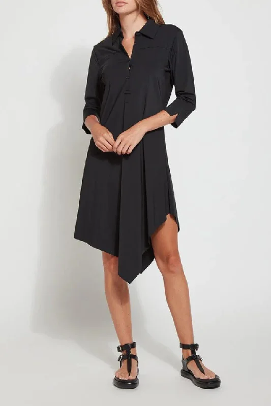 Plus-Size Women's Garments Lisa Little Black Dress