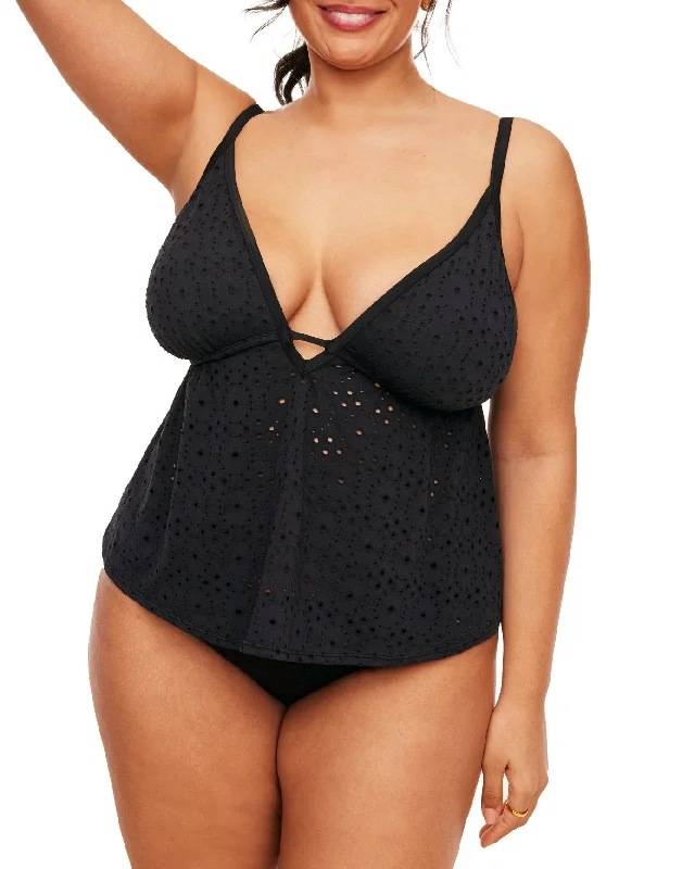 Women's Casual Attire Bailee Women's Plus-Size Swimwear Tankini Top