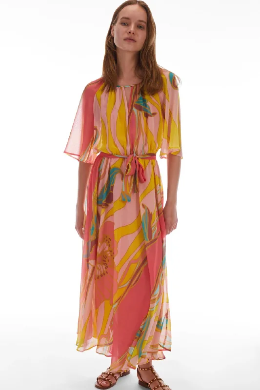 Women's Everyday Garments PENNYBLACK Feriale Patterned Georgette Dress