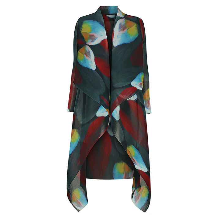 Clothes Of Woman Alquema Toucan Estrella Dress & Collare Coat