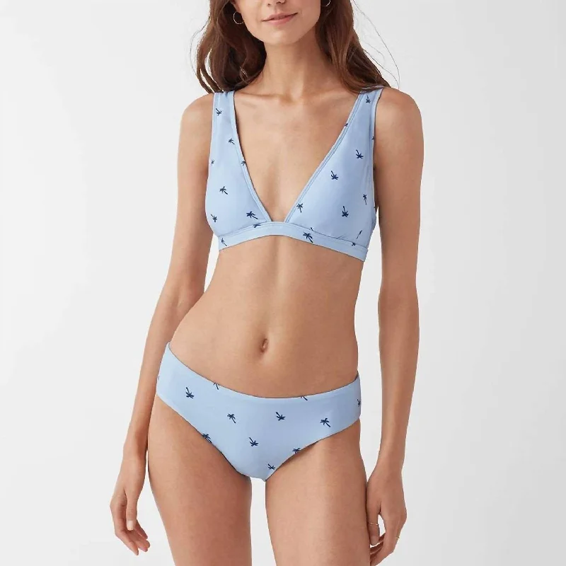 Women's Comfy Attire For Lounging Paradise Palm Bikini Top In Dream