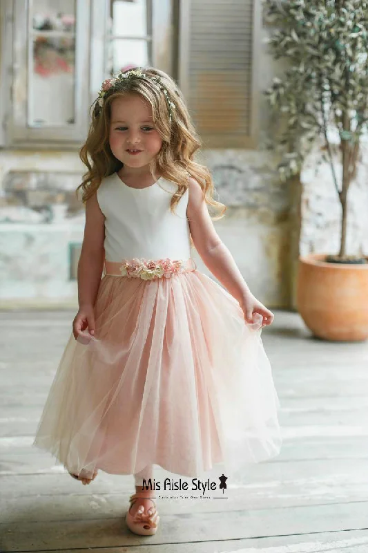 Premium Pieces At Prices You'Ll Love Blush Pink Skirt Flower Girl Dress
