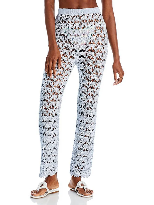 Women's Trendy Clothes Womens Crochet Pants Cover-Up