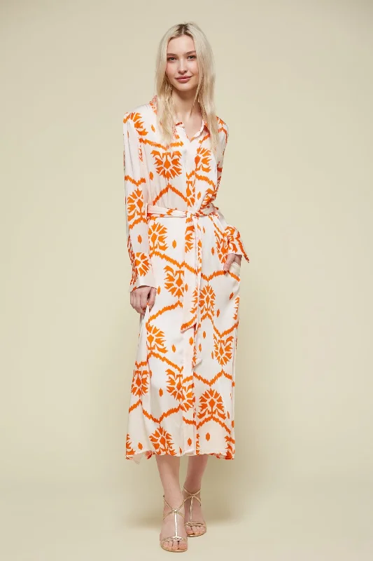 Women's Travel Attire Van-Dos Shirtwaist Dress