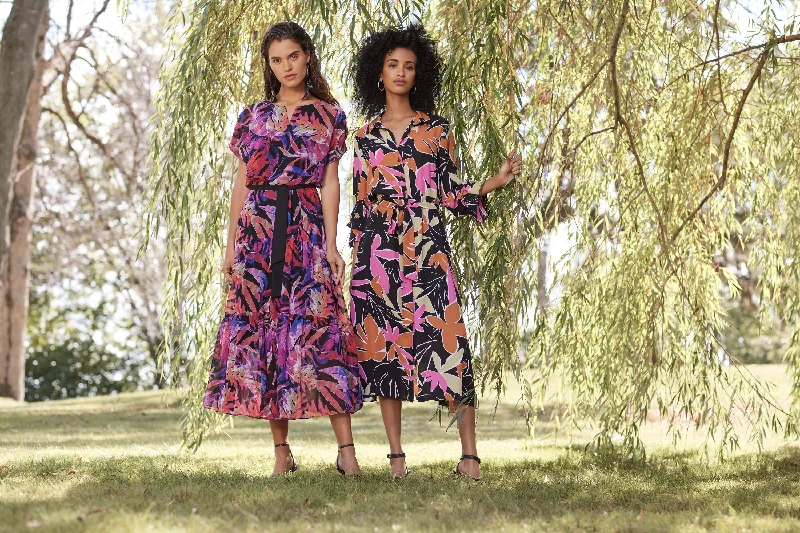 Stylish Looks Joseph Ribkoff Tropical Dress