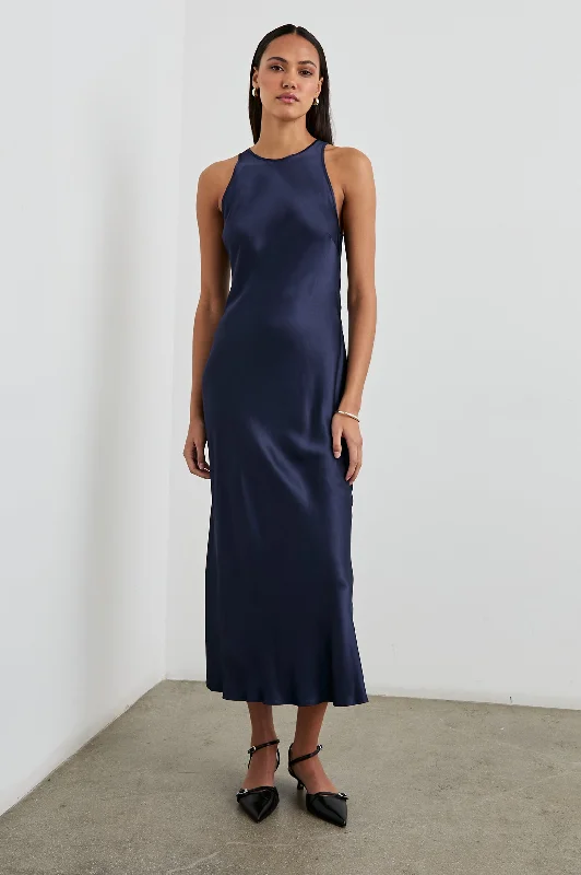 Seasonal Style Discounts SOLENE DRESS - NAVY