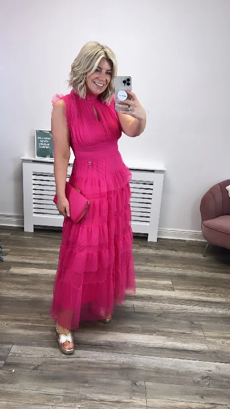 Fashion Forward Metis Dress (Fuxia)