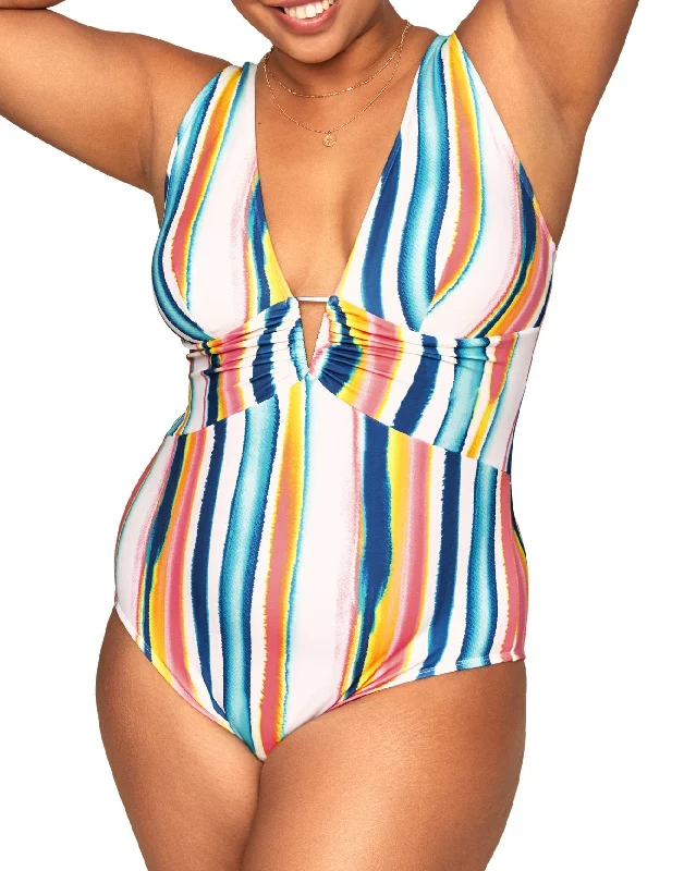 Women's Formal Event Outfit Andria Women's Plus-Size Swimwear One-Piece