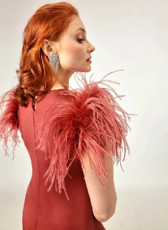 Style Revolution Moskada Marroon Pedro Dress