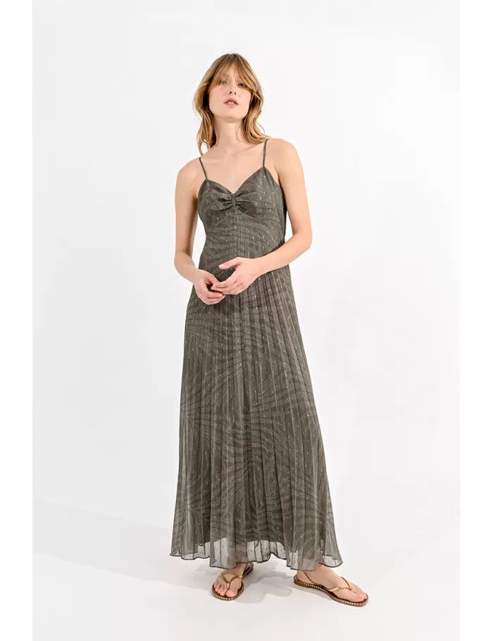 Flash Weekend Discounts – Shop Now Molly Bracken Khaki Jenna Dress